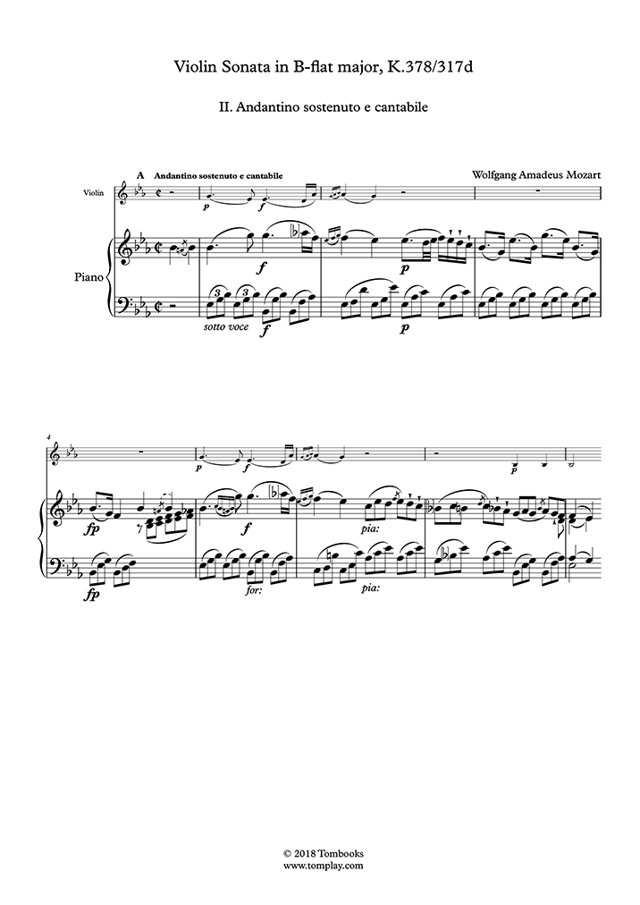 Free Sheet Music : Chopin, Frédéric - B.84 - Cantabile In B-flat Major ...